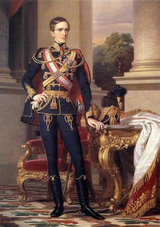 František Josef I. roku 1853